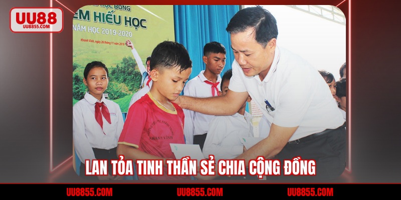 Lan tỏa tinh thần sẻ chia